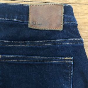 J.Crew Dark Wash Maternity Toothpick Jeans